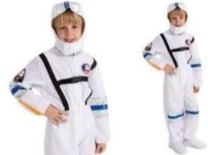 STRÓJ ASTRONAUTA ROZMIAR S 110-120CM