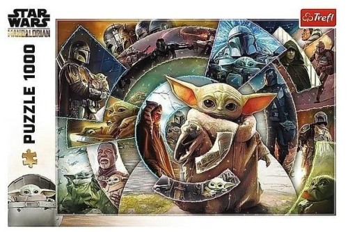 Puzzle 1000 Star Wars Podróż Grogu TREFL, Trefl