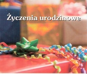 PEREŁKA 160 - ŻYCZENIA URODZINOWE