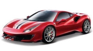 FERRARI 488 PISTA RED 1:24 BBURAGO, BBURAGO