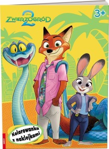 DISNEY ZWIERZOGRÓD 2. KOLOROWANKA Z NAKLEJKAMI