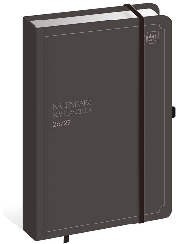 Kalendarz nauczyciela 2026/27 B5 Brown