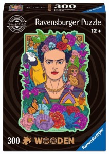 PUZZLE 300 FRIDA KAHLO WOODEN, RAVENSBURGER