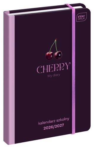 Kalendarz szkolny 2026/27 A6 Cherry