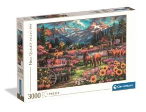PUZZLE 3000 FREE TO ROAM, CLEMENTONI