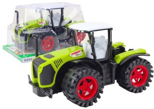 TAKTOR FARMERSKI DUŻY ZIELONY, LEANTOYS