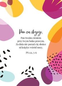 A KARTKA SKŁADANA - PAN CIĘ STRZEŻE