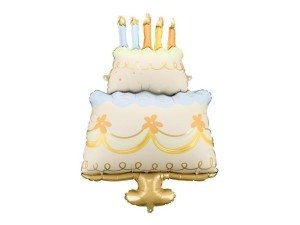 BALON FOLIOWY TORT 62X104CM