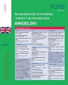 BŁYSKAWICZNIE ZWROTY I WYRAŻENIA ANGIELSKIE A1-A2