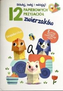 12 PAPIEROWYCH PRZYJACIÓŁ ZWIERZAKÓW. GOSPODARSTWO