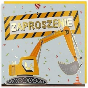 ZAPROSZENIE URODZINY 5SZT