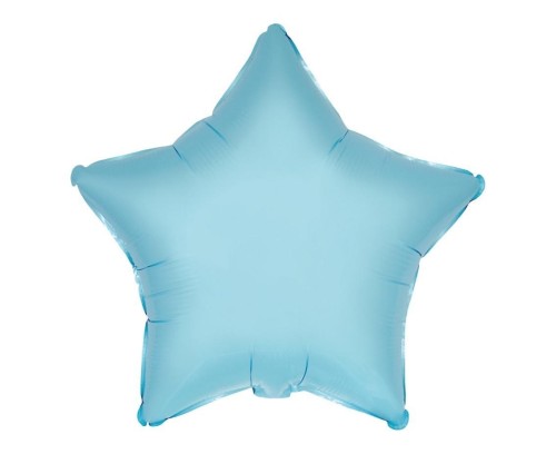 Balon foliowy Gwiazda niebieska 45cm