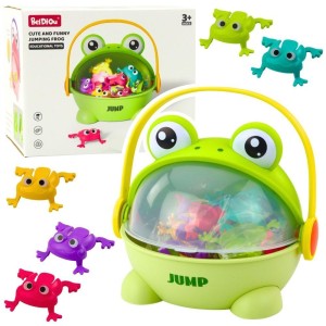 SKACZĄCE ŻABKI, LEANTOYS