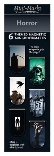 Zakładki magnetyczne Horror 6 sztuk, IF