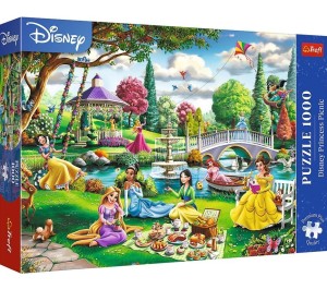 PUZZLE 1000 PIKNIK Z KSIĘŻNICZKAMI DISNEY TREFL