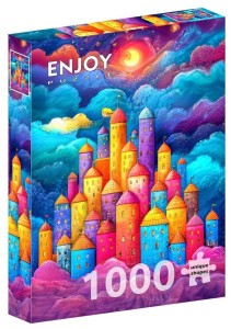 PUZZLE 1000 KOLOROWA FORTECA, ENJOY
