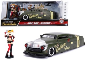 JADA DC HARLEY QUINN 1951 MERCURY 1:24, JADA