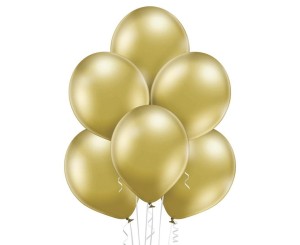 BALONY GLOSSY GOLD 50SZT