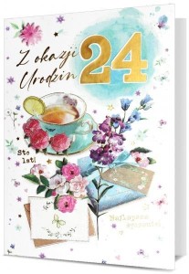 KARNET B6 URODZINY (WYMIENNE CYFRY)