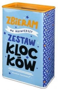 SKARBONKA HAPPY-ZESTAW KLOCKÓW, PAN DRAGON