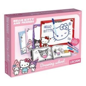 HELLO KITTY AND FRIENDS SZKOŁA RYSOWANIA, LISCIANI