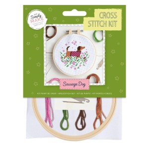 ZESTAW DO HAFTU KRZYŻYKOWEGO JAMNIK, DALPRINT