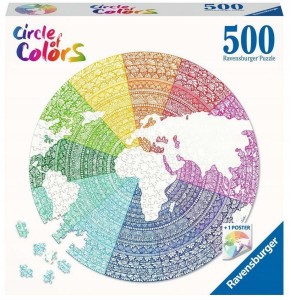 PUZZLE 500 MANDALA, RAVENSBURGER