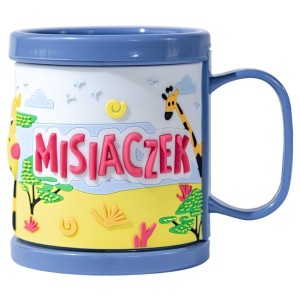 KUBEK DLA DZIECKA 3D MISIACZEK, BE-HAPPY GIFTS