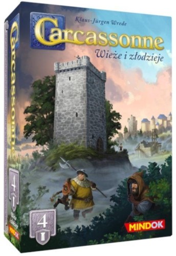 Carcassonne 3 Wieże i Złodzieje Edycja 4