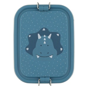 LUNCH BOX STALOWY MAŁY TRICERATOPS