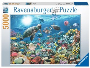 PUZZLE 5000 GŁĘBIA OCEANU, RAVENSBURGER