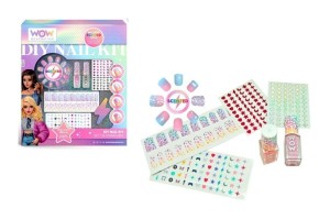 ZESTAW DO MANICURE Z PACHNĄCYMI TIPSAMI WOW