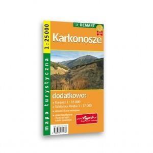 Mapa Turs. Karkonosze DEMART, Praca zbiorowa
