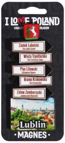 Magnes I love Poland Lublin ILP-MAG-C-LUB-13