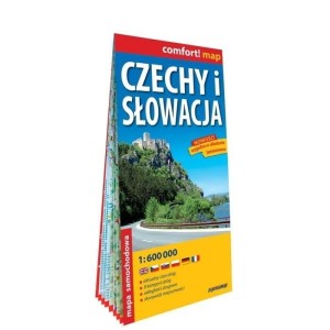 COMFORT! MAP CZECHY I SŁOWACJA 1:600 000 W.2025