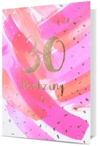KARNET B6 URODZINY 30