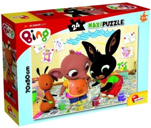 BING - PUZZLE SUPERMAXI 24 ART ATTACK!, LISCIANI
