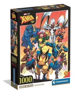 PUZZLE 1000 COMPACT X-MEN, CLEMENTONI