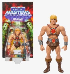 MASTERS OF THE UNIVERSE CARTOON HE-MAN, MATTEL