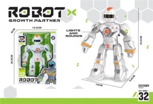 ROBOT ZE ŚWIATŁEM I DŻWIĘKIEM, MERKPOL