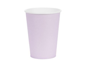 KUBECZKI PAPIEROWE LAWENDA 250ML 6SZT