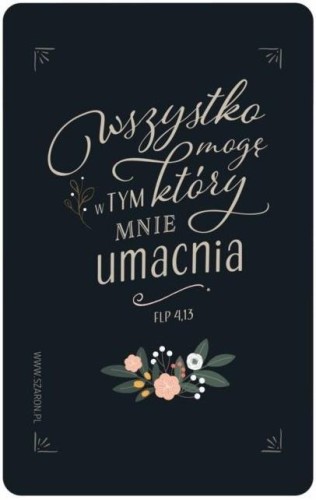 Magnes na lodówkę - Wszystko mogę lux, Szaron