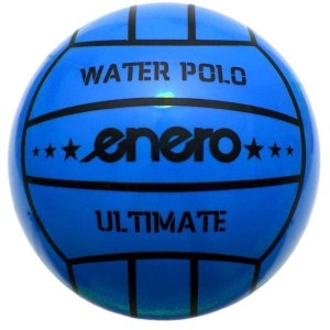 PIŁKA GUMOWA WATER POLO SIATKOWA NIEBIESKA, ENERO