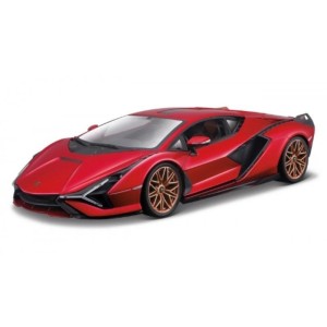 LAMBORGHINI SIAN FKP 37 RED 1:18 BBURAGO, BBURAGO