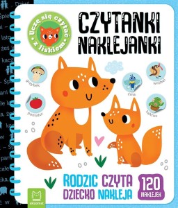 CZYTANKI-NAKLEJANKI. UCZĘ SIĘ CZYTAĆ Z LISKIEM